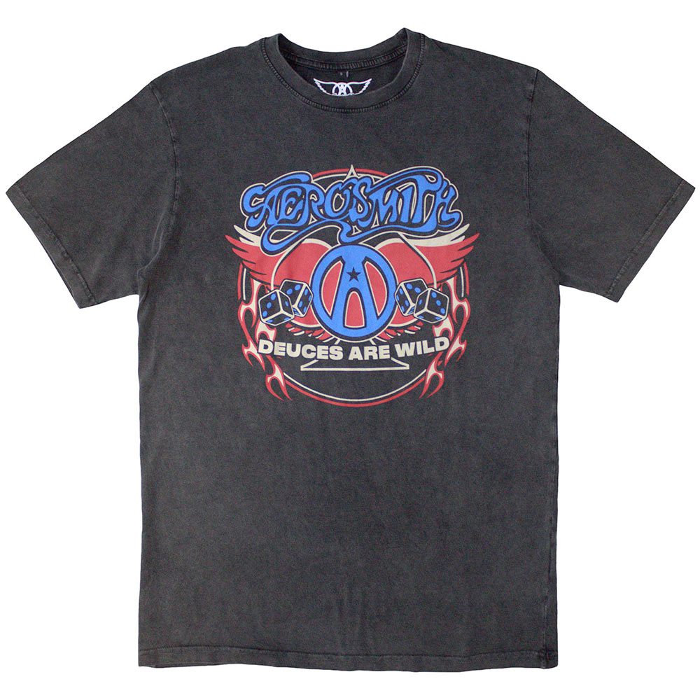 Aerosmith - Rainbow Spade Tshirt Homme - Gris